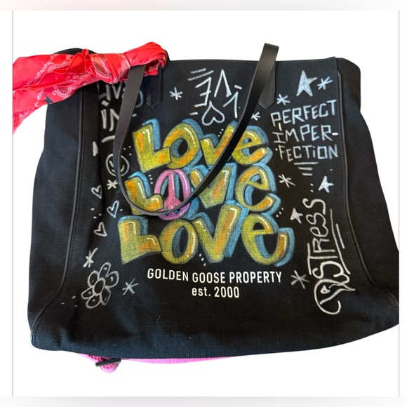 Golden Goose Canvas Tote - Picture 4 of 9